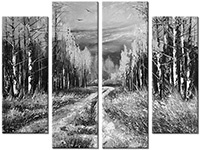 Leinwandbild 4 Teile