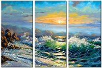 Leinwandbild 3 Teile