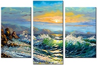 Leinwandbild 3 Teile