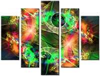 Leinwandbild 5 Teile