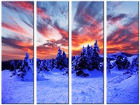 Leinwandbild 4 Teile