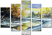 Leinwandbild 5 Teile
