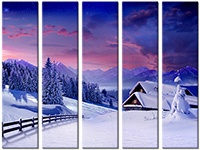 Leinwandbild 5 Teile