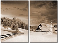 Leinwandbild 2 Teile