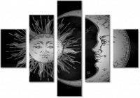 Leinwandbild 5 Teile
