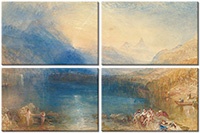 Leinwandbild 4 Teile
