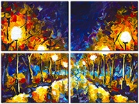 Tableau  4 panneaux