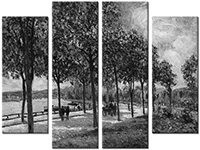 Tableau  4 panneaux