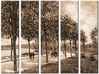 Tableau  5 panneaux