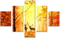 Tableau  5 panneaux