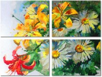 Tableau  4 panneaux