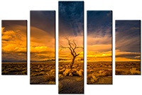 Tableau  5 panneaux