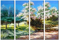 Tableau  4 panneaux
