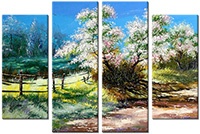 Tableau  4 panneaux
