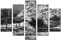 Tableau  5 panneaux
