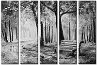 Tableau  5 panneaux