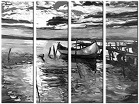 Tableau  4 panneaux