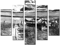 Tableau  5 panneaux