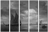 Tableau  5 panneaux