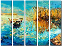 Tableau  5 panneaux