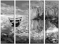 Tableau  4 panneaux