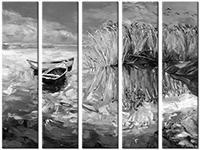 Tableau  5 panneaux