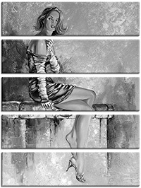 Tableau  5 panneaux