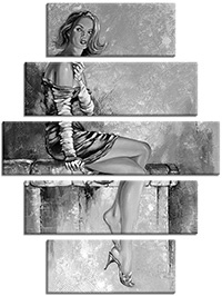 Tableau  5 panneaux