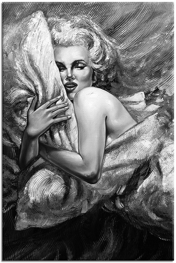 tableau sur toile, art, bars, beige, blanc, bleu, cyan, divers, femmes, peintures, peintures-personnages, sexy