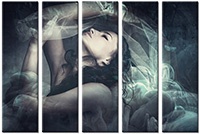 Tableau  5 panneaux