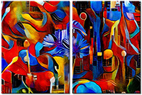 Tableau  2 panneaux
