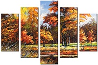 Tableau  5 panneaux