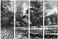 Tableau  4 panneaux
