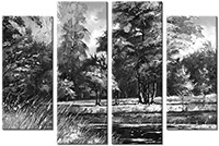 Tableau  4 panneaux