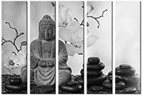 Tableau  5 panneaux