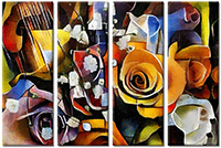 Tableau  4 panneaux
