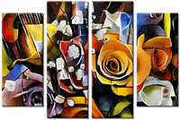 Tableau  4 panneaux