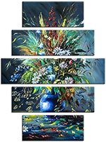 Tableau  5 panneaux