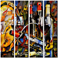 Tableau  4 panneaux