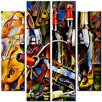 Tableau  4 panneaux