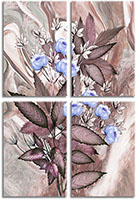 Tableau  4 panneaux