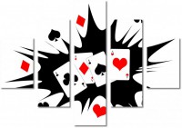 Tableau  5 panneaux
