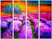 Tableau  4 panneaux