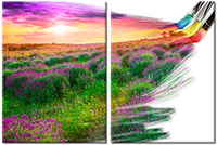 Tableau  2 panneaux