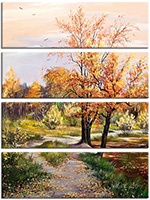 Tableau  4 panneaux