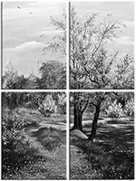 Tableau  4 panneaux