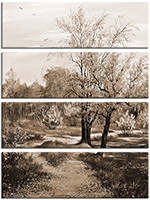 Tableau  4 panneaux