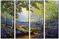 Tableau  4 panneaux