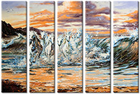 Tableau  5 panneaux