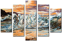 Tableau  5 panneaux